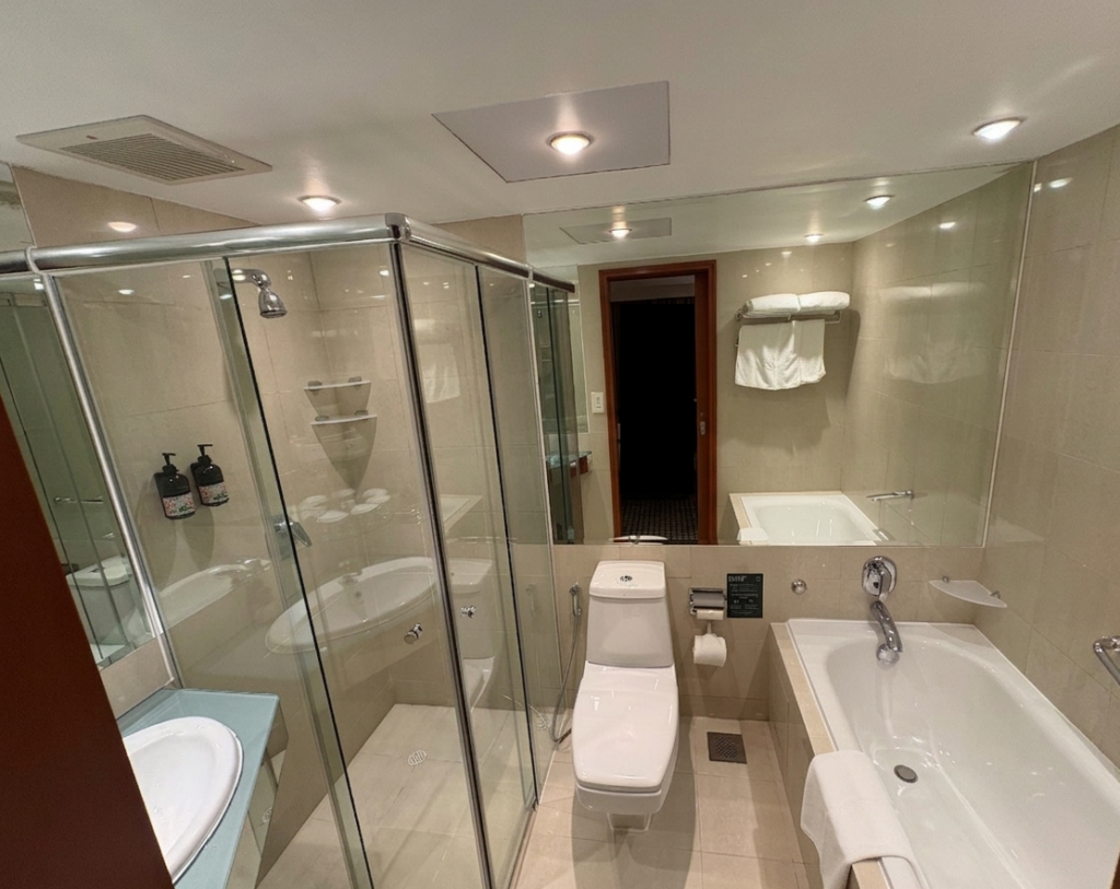 M Hotel Singapore City Centre バスタブ