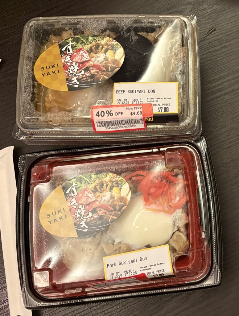 シンガポール_ドンキホーテ食事